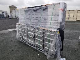 Coffre 30 tiroirs NEUF 2 portes STAINLESS 113''X24''x71''