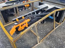 Trancheuse skid steer