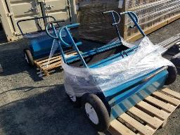 Lot de brouette épandage de goudron et roche