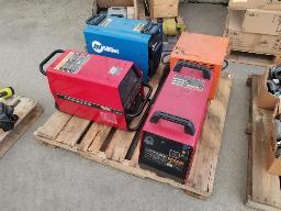 Lot de soudeuse variés à vérifier