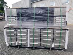 Coffre 30 tiroirs Stainless NEUF - 2 portes, 112''x24''x71''