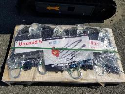 Élingué de chaine de levage a double jambe avec crochet (8 mcx), neuf