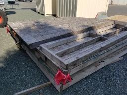 Mur pour remise, Environ 9x10 (mur seulement) Usagé