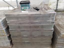 1 lot environ 80 boîtes de clous à tête en plastique 3''