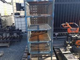 Étagère en métal 4 tablettes  24''x28''x60''