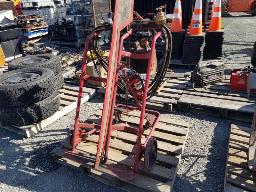 Chariot pour bonbonne + torche à découper + cadran