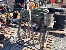 Chariot pour bonbonne + torche à découper + cadran