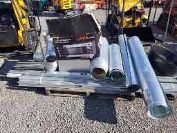 Lot de tuyau galvaniser - Lot fitting à eau - Lot conduit électrique