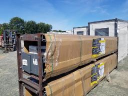 Élévateur 4 poteaux, Cap 9000Lbs, Levage max 75'', longueur 115'', boite 173''x20''x30'', 1740Lbs