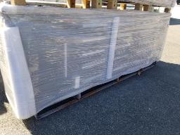 Coffre 15 tiroirs - 2 portes noir  113''x24''x38''