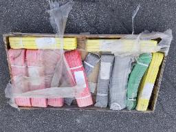 11 élingues en polyester largeur - longueur variée