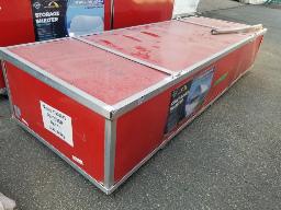 Dôme pour conteneur 40'x40'x13', simple trust 300G PE, 124'x44'x26'  980Kg