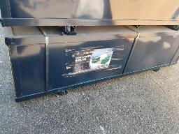 Dôme pour conteneur 20'x20'x6.5', simple trust 300G PE, 76'x30'x21'  215Kg