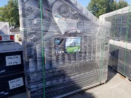 3 portails en fer forgé 14'