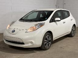 2016, NISSAN LEAF, AUTOMOBILE    ÉLECTRIQUE