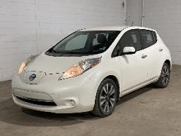 2016, NISSAN LEAF, AUTOMOBILE    ÉLECTRIQUE