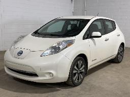 2016, NISSAN LEAF, AUTOMOBILE    ÉLECTRIQUE