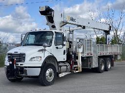 2012, FREIGHTLINER M2, CAMION À 10 ROUES    GRUE
