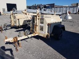 2008 INGER LS60H, tour d'éclairage sur remorque