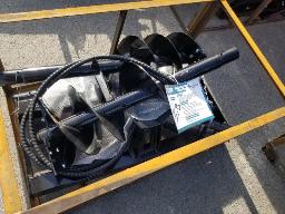 MOWER KING Tarière attache skid steer 6