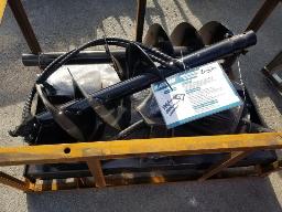 MOWER KING Tarière attache skid steer 6