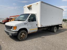 2007, FORD E-350, CAMION-CUBE    6 ROUES,