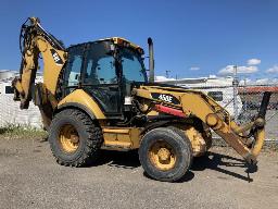 2009, CATERPILLAR 450E, RÉTROCAVEUSE  4 X 4  GODET