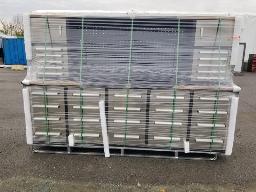 Coffre 30 tiroirs - 2 portes Stainless 113x24x70