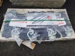 Élingues de chaine de levage a double jambe avec crochet 8 mcx