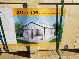 Garage en métal 21'x19'