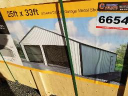 Garage en métal 25'x33'