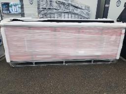 Coffre 15 tiroirs - 2 portes Rouge 113x24x38