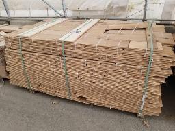 Lot de morceaux de plancher d'ingénierie chêne blanc 7 1/2