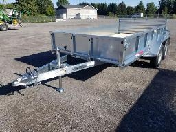 2026 METALXPERT MX72144T Remorque en acier galvanisé,