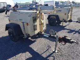 2009 INGER LTSRC, tour d'éclairage sur remorque,