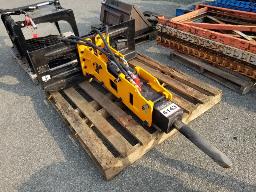 Marteau piqueur 67'' tige 3'', attache skid steer, No. série GYPSC680250633 (Rangée 6)