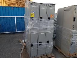 2 sets de casiers, 3 colonnes 2 rangées