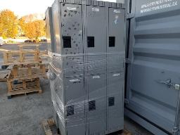 2 sets de casiers 3 colonnes 2 rangées