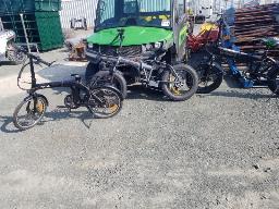 3 vélos électriques,  sans batterie, sans chargeur