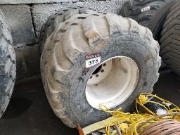 FLOTATION ALLIANCE 2 pneus 75/45R22.5 avec jantes