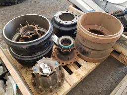 Frein a tambour + hub de roue (neuf)