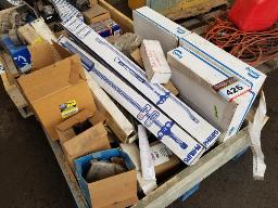 Lot backplate + ventilateur 12V + trackbar kit + moteur de soufflerie et +