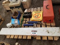 Fusil a graisser + 2 coffres + Fitting hydrolique + Plaque de teflon