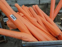 Lot de toiles oranges 12'x100'