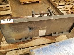 Quick attache skid steer