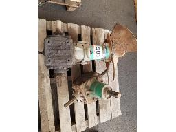 Boite engrenage pour pompe a fumier liquide