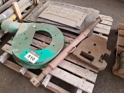 couvert pour pompe a fumier + 2 pesées + tapis en caoutchouc