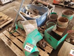 Lot de pièces pour fumier liquide