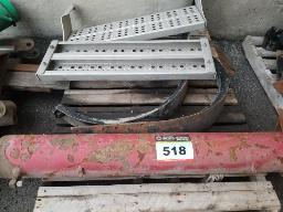 Cylindre + collet a réservoir + marche en aluminium