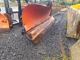 Lame réversible 12' attache frontal pour tracteur + Lame de côté